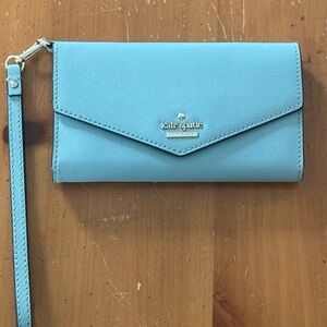 Kate Spade “Robin’s Egg” Wristlet